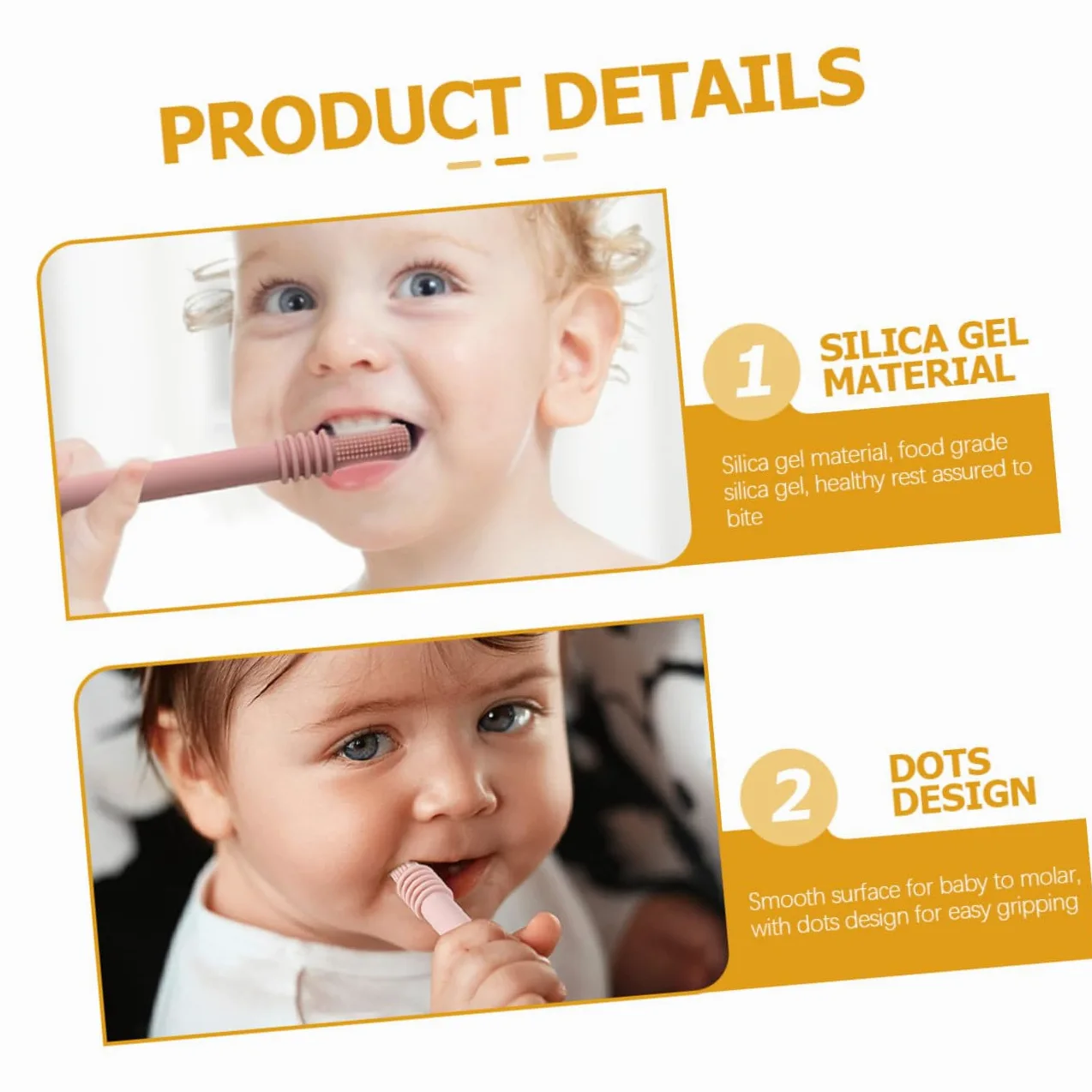 Toddmomy 6 Piezas Tubos De Dentición Para Recién Nacidos Pajitas De Dentición Juguete Molar Para Bebés Color Rosa Amarillo Morado Verde Azul Gris Para Juguete Para Succionar y Morder