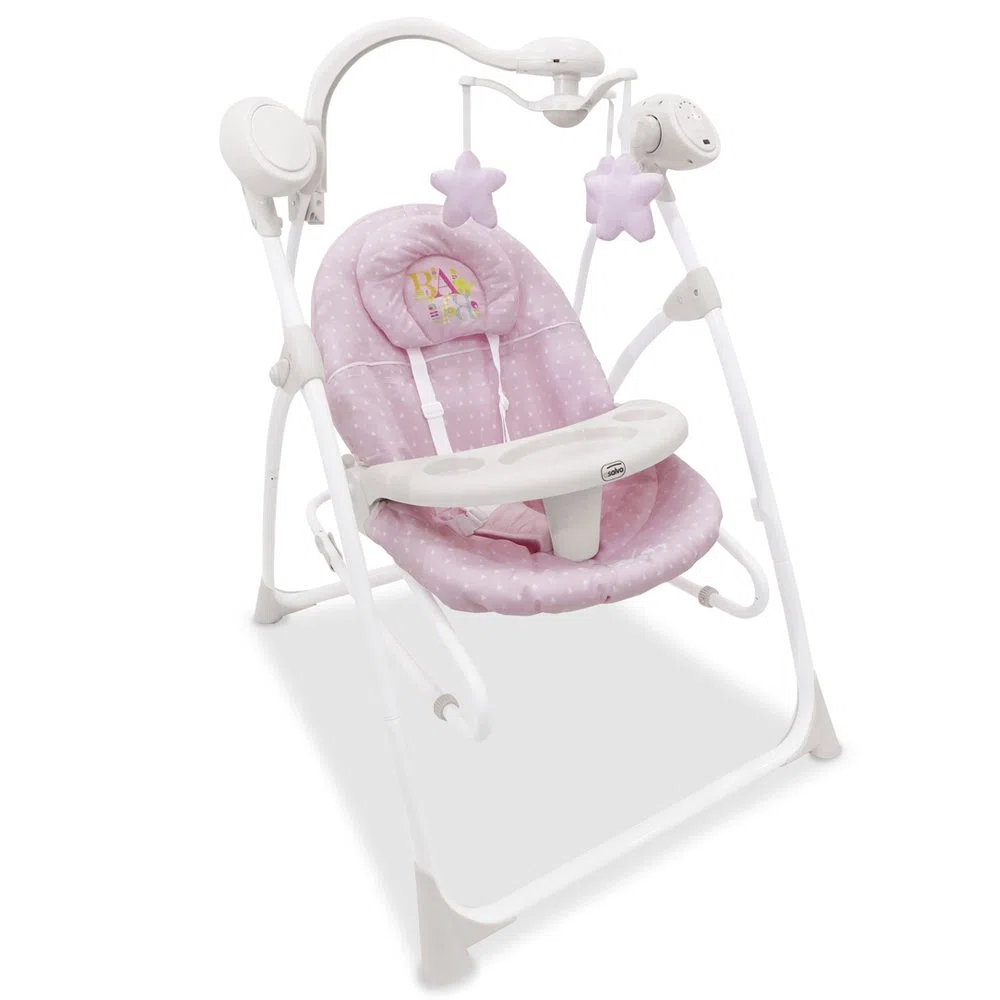Asalvo 15570 - Columpio 3en1, Color Rosa