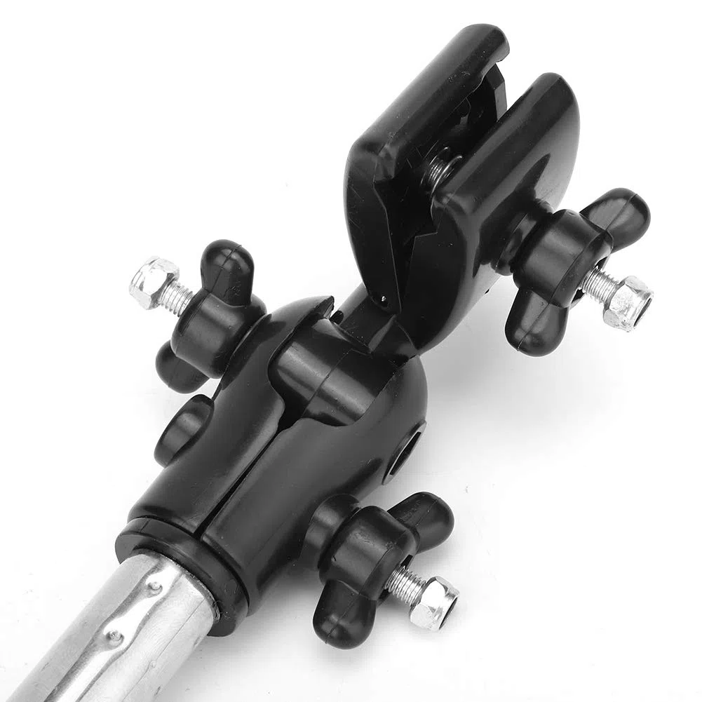 Soporte para paraguas para silla de ruedas, cochecito para silla de ruedas, accesorio para paraguas para bicicleta, soporte para barra, abrazadera, conector de soporte