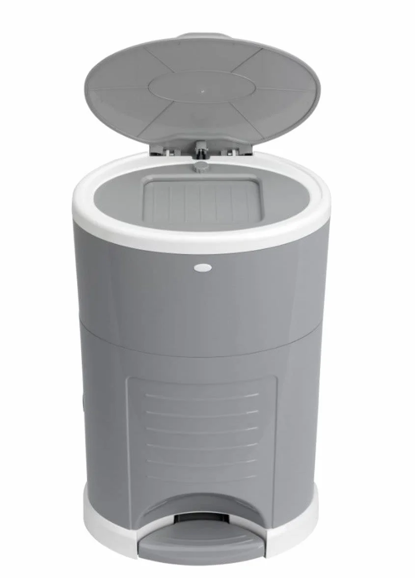 Korbell KM250DSG - Korbell - standar - cubo de pañales - 16 l - gris - económico - ecológico - pedal - capacidad de 45 capas, unisex