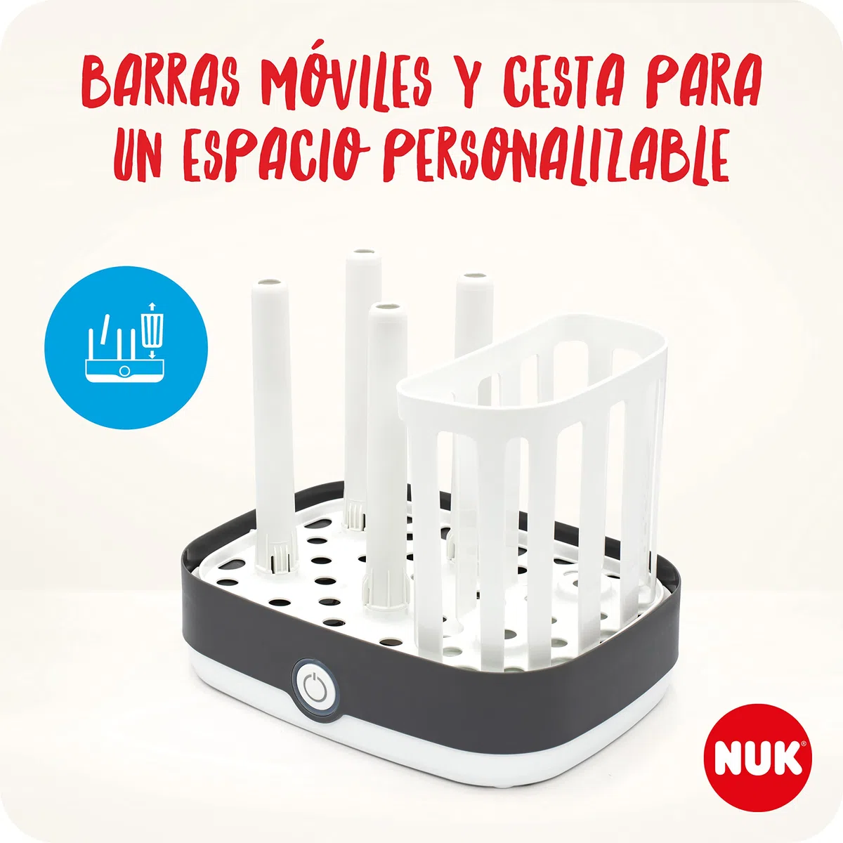 NUK - Esterilizador del Biberón y Accesorios Eléctrico