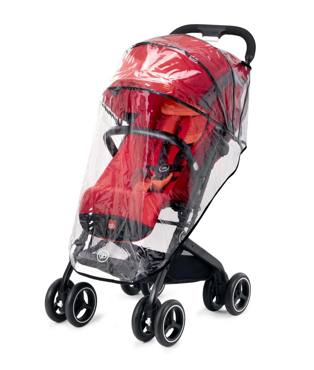 gb Gold - Plástico para lluvia, para la silla de paseo Qbit+ All-Terrain, transparente
