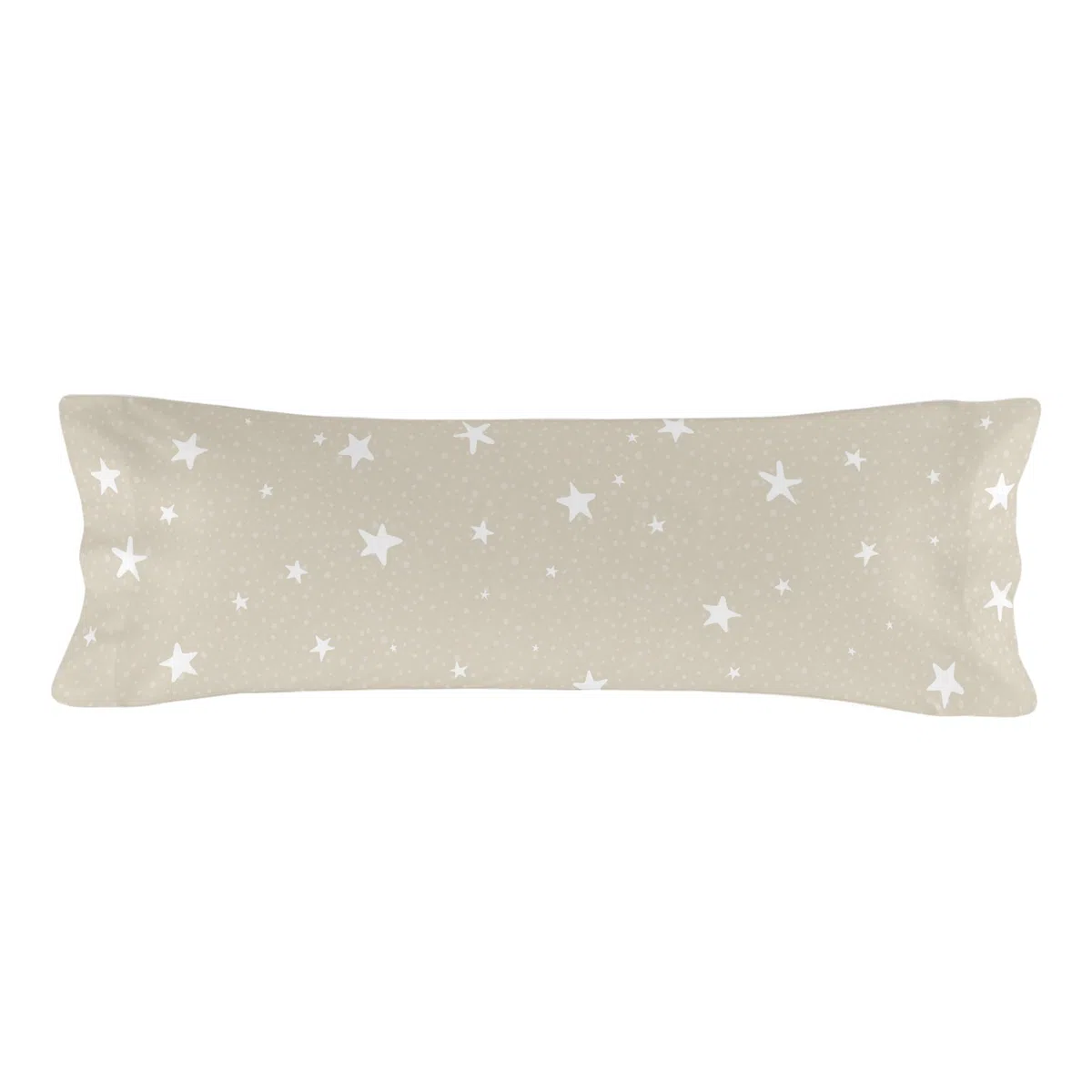 Little Star Beige Saco nórdico Beige, 105x200 cm (Cama 105) con Relleno, 100% Algodón (Exterior) 100% Poliéster (Relleno), Calidad de 150
