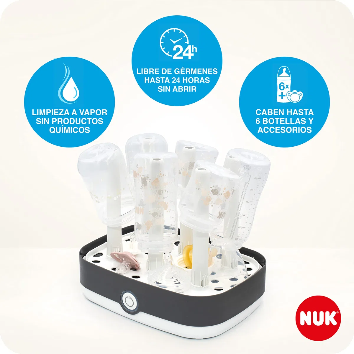 NUK - Esterilizador del Biberón y Accesorios Eléctrico