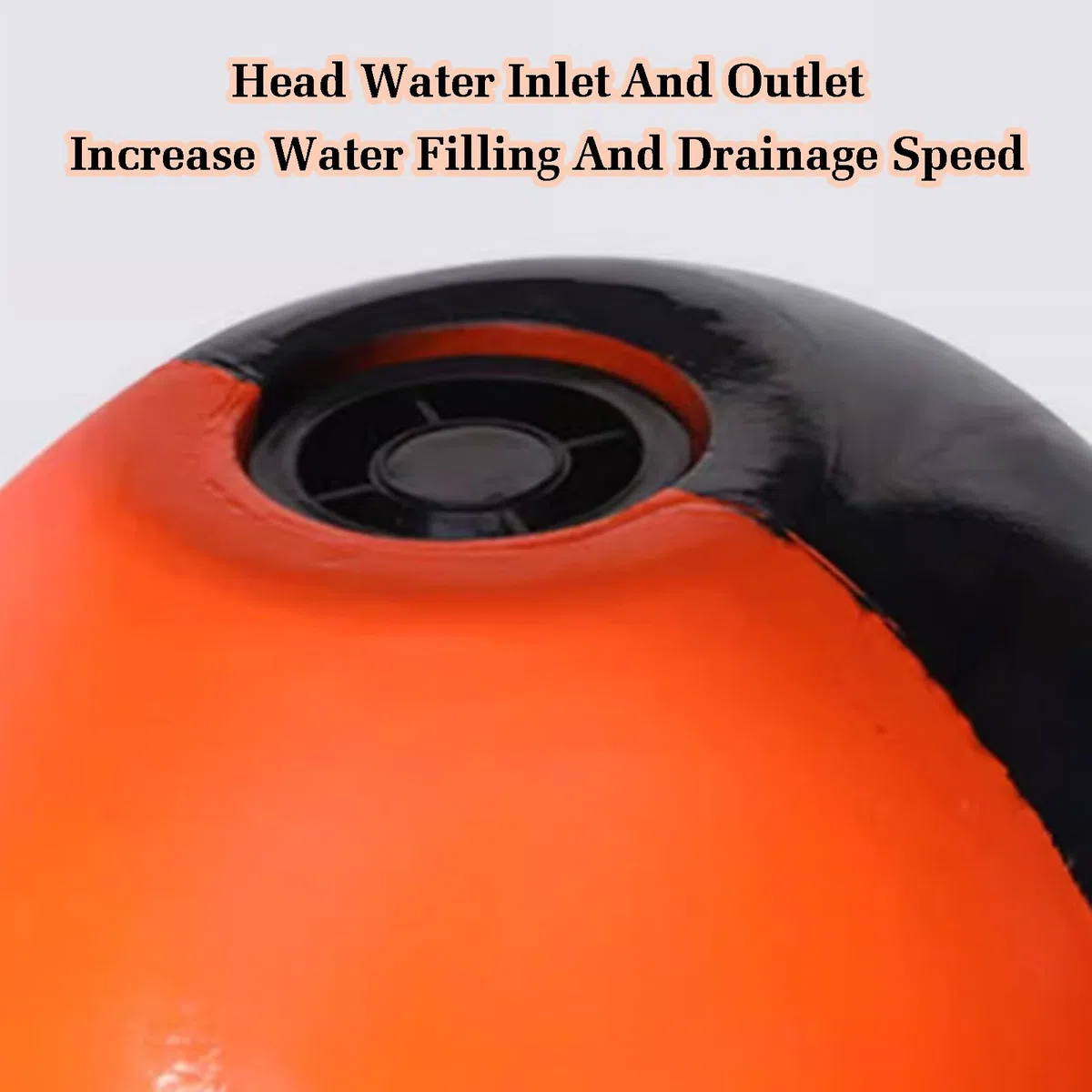 Chupete de entrenamiento de seguridad en el agua para prevención de ahogamientos, diseño de drenaje rápido para adolescentes y adultos
