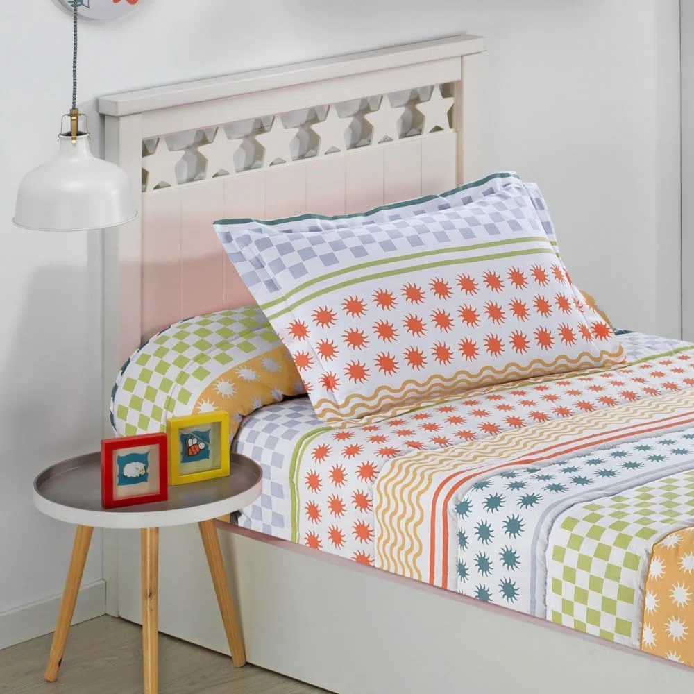 DHESTIA HOME Edredón Ajustable Relleno de 350 gr Modelo Marsella Cama 90 y Cama 105 Color Único Talla Cama 90