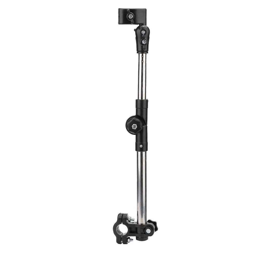 Soporte para paraguas para silla de ruedas, cochecito para silla de ruedas, accesorio para paraguas para bicicleta, soporte para barra, abrazadera, conector de soporte