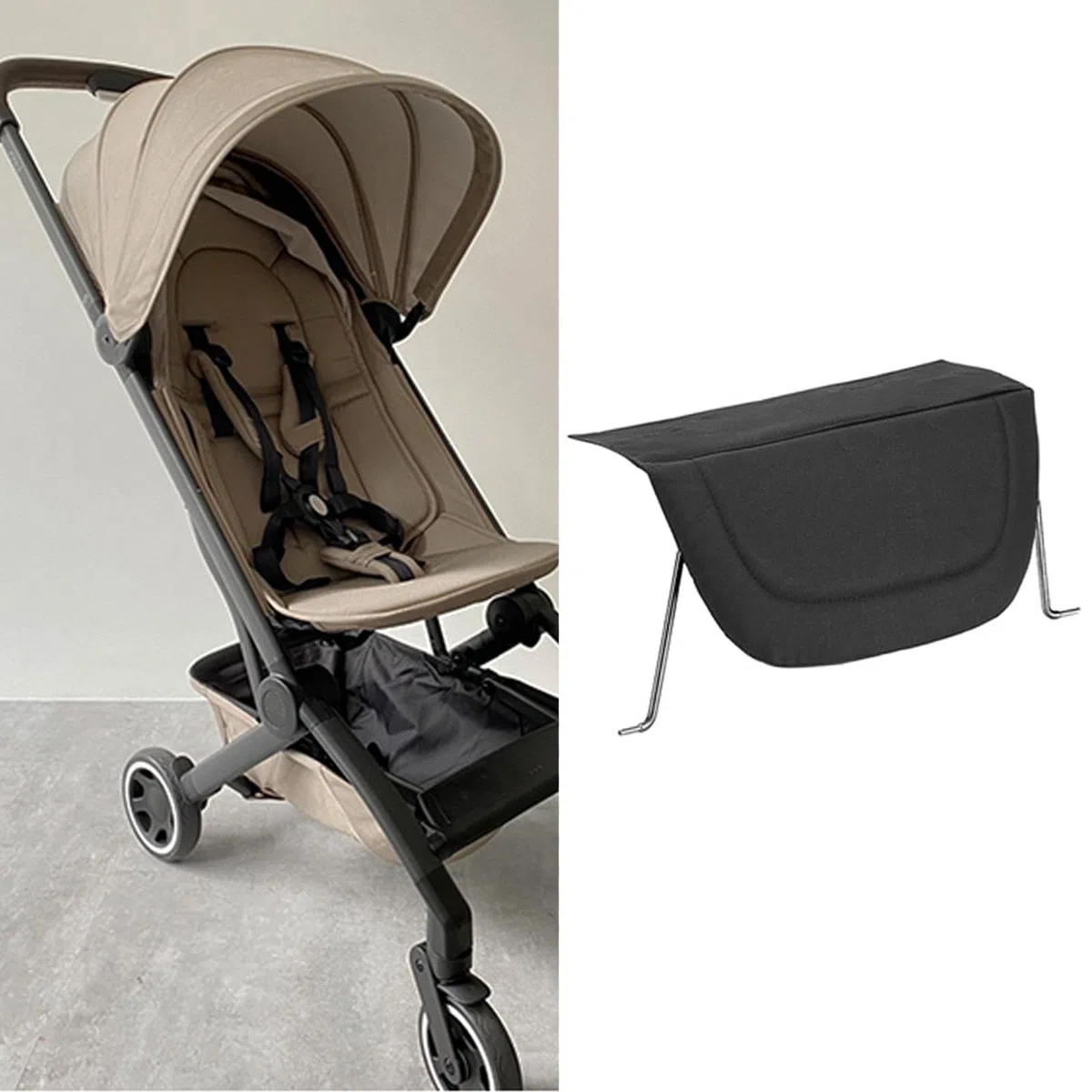 Reposapiés Extensible para Cochecito de Bebé AER