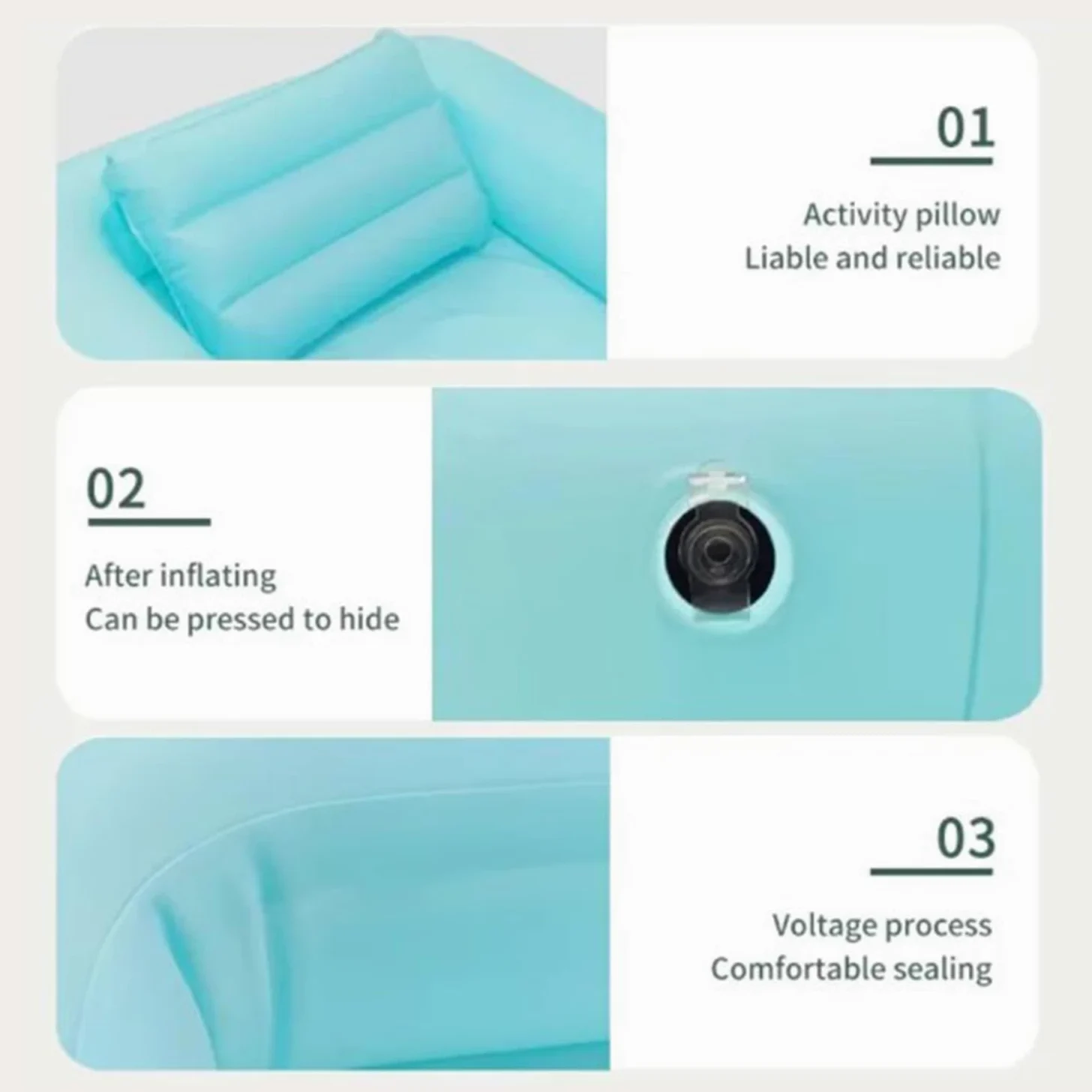 Bañera Inflable Bañera Ducha Con Bolsa De Agua y Bomba De Aire,Bañera Inflable Con Bolsa De Agua y Bomba De Aire,Ayuda Para Baño Junto Cama,Para Personas Con Discapacidad,Personas Mayores y (Azul)