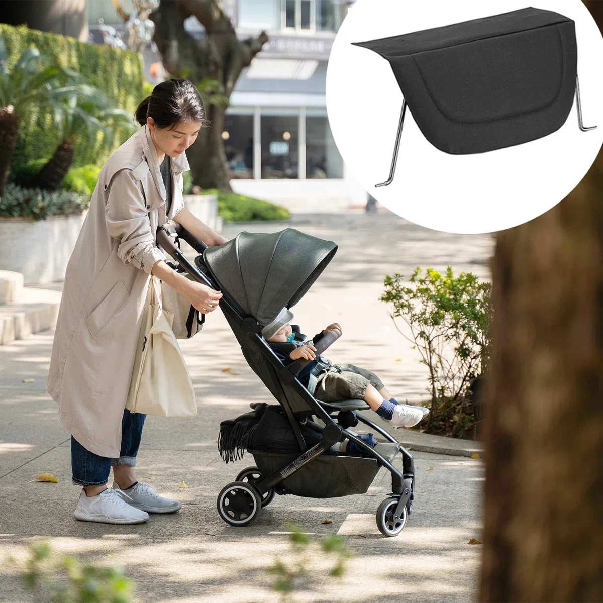 Reposapiés Extensible para Cochecito de Bebé AER