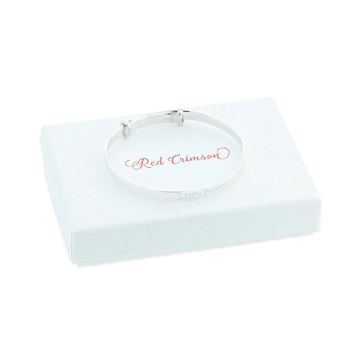 Pulsera de bebé de plata de ley 925, perfecto regalo de bautizo, baby shower.