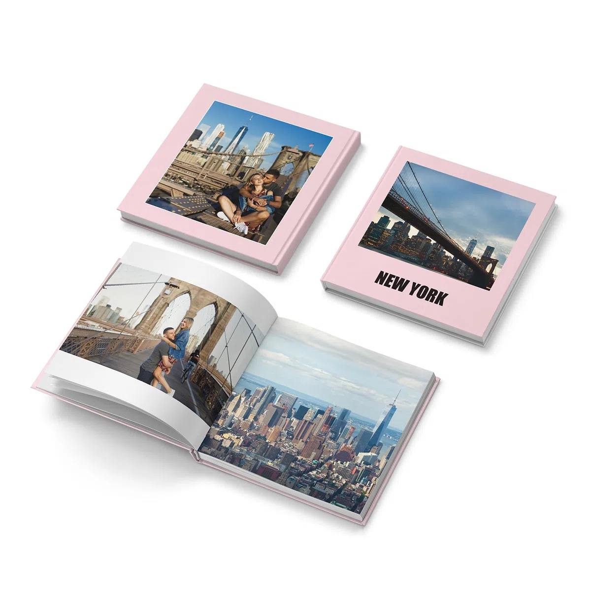 Crear álbum de fotos personalizado en línea Tapa dura - Exclusive, 26 páginas Verticales 20,5x29 cm Crea tu propio álbum digital de fotos con tus propias imágenes perfecto para vacaciones, Navidad