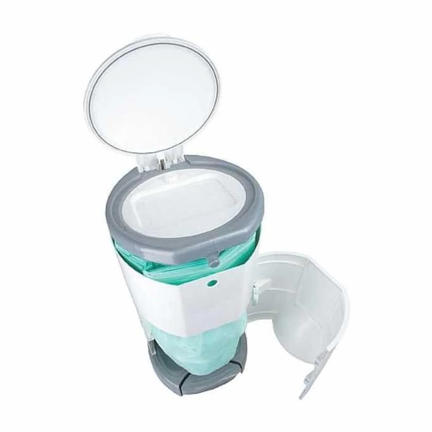 Korbell KM250DSG - Korbell - standar - cubo de pañales - 16 l - gris - económico - ecológico - pedal - capacidad de 45 capas, unisex